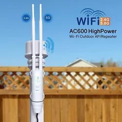 Repeater Mode is for extending wifi coverage of an existing wireless network. Get an IP65-rated Weatherproof ARIEAL HD2...