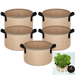 You can protect your plant by simply using iPower planting grow pots. Sturdy material: Made of 300g thickened nonwoven...