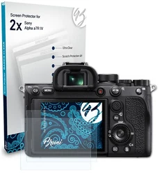 Invisible, facile à installer, amovible sans laisser de traces: Bruni 2 x Basics-Clear Film Protection décran pour...