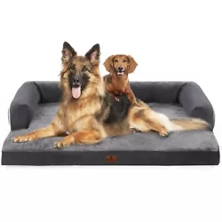 🐾 Multiple Sizes: Xlarge dog bed for pets up to 100lbs, 45