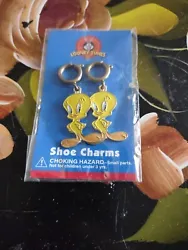 Looney Tunes Tweety Bird Shoe Charms.