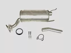 Global Muffler Inc. Highest Quality - Lowest Price What Youre Getting: Direct-Fit Heavy Duty Muffler for: Honda Insight...