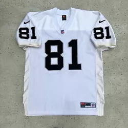 Style: Late 90s Tim Brown Oakland Raiders Away White Jersey - On-Field Authentic. Player: Tim Brown.