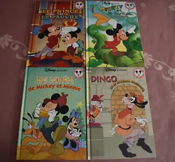 Lot livres enfants Disney collection Mickey enfants de 7 à 11ans..