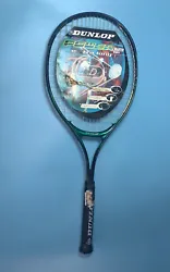 Dunlop Power Master Grip Extra Long & Oversized Aluminum Tennis Racket New Mint.