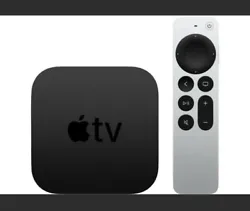 New Apple TV 4K 2nd Gen. 2021 HDR Digital Media Streamer 4K 32GB MXGY2LL/A - A2169. see pictures free shipping.  [Tote...