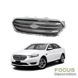 Fitment: For 2013-2019 Ford Taurus   Feature: Comes with a piece of high quality Black front hood grille. Made of...