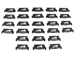 Windshield Molding Clips - Complete 26 piece set - Quality part manufactured by Precision Fits: 1984-1994 Jeep Cherokee...