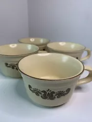 Vintage Pfaltzgraff Village Stoneware Dinnerware Set of coffee cupsWe Buy items from various locations and do not know...