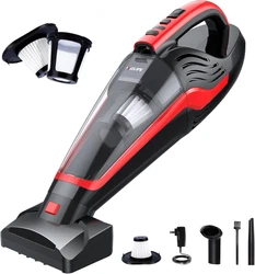 VacLife car vacuum cleaner is specially designed for families with pets. On a full battery capacity, this mini vacuum...