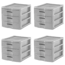 Easy pull handles allow drawers to open and close effortlessly, with a drawer stop to prevent drawers from being...