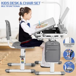 Both desk and chair are height adjustable to keep up with your fast growing kids, can easily satisfy children at any...