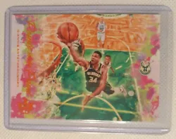2019-20 Panini Court Kings Giannis Antetokounmpo Points In The Paint SP Citrine  #d /49. Shipped free via USPS with...
