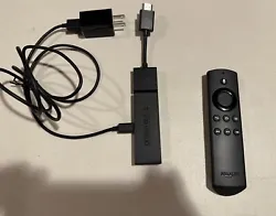 Amazon Fire Stick Model 2nd Generation 1080P With Remote and power.  All functions working