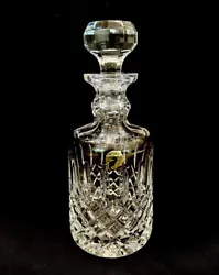 Waterford Irish Crystal KELSEY Spirit Decanter with Stopper New without box. Original sticker attached. Measures 10”...