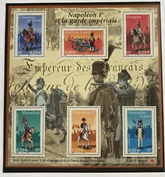 Bloc timbre 2004 Napoléon Ier et la garde impériale. Issue d’une collection