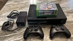 Microsoft Xbox One 500GB Console Bundle - Lot Of 5 Games + 2 controllers Works.  Comes with….Console2...