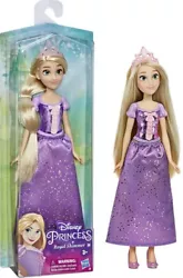 Inspired by her animated character, this Disney doll includes fashion doll skirt and accessories -- a tiara and shoes...