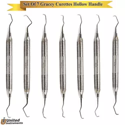 Gracey curettes are area-specific periodontal curettes made from stainless steel. Used to remove supra and subgingival...