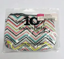 Cute chevron pattern bag from Thirty-One 10th Anniversary Collection.