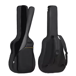 Shockproof bottom provides greater protection. Different Ways for Carrying :Guitar Gig Bag with dual shoulder strap,...