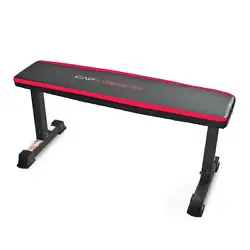 Whether you are using dumbbells, kettlebells, or bands, the Flat Bench is the perfect platform to get a total workout....