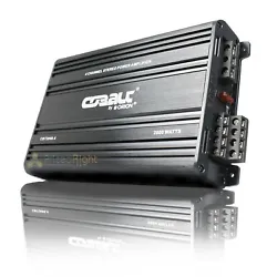Get a superior audio experience from your car stereo with this Orion Cobalt 4 Channel Class AB Amplifier. Boost your...