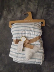 Lila And Jack Baby Blanket.