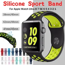 38/40/41/42/44/45/49mm Silicone Sport iWatch Band Strap for Apple Watch SE 8 7-1. USB Type C Fast Charging Cable Cord...