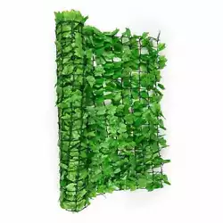 Blumfeldt Fency Bright Ivy Clôture pare-vue Paravent 300x100 cm lierre - vert clair. Fini les regards curieux !...