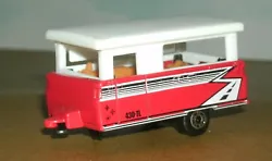 1/64 Scale Pop-Up Camper. Diecast & Plastic Camper In Great Condition. Made By Matchbox.