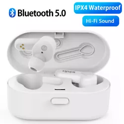 Ergonomic Design: Designed to fit comfortably in the ear, wireless in-ear headphones. Convenient multi-function button:...