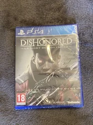 Bonjour Jeu PS4 dishonored la mort de l’outsider Playstation PS4. Vendu neuf Étiquette au dos du blister Se...