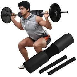 U [Easy to use] - Our Squat Pad is made of safe rubber foam, which can provide effective cushioning to your back and...