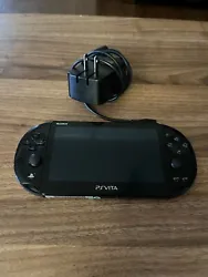This Sony PlayStation Vita handheld game console in black is a great addition to your gaming collection. The slim...