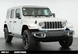 This ALL NEW 2024 Jeep Wrangler Sahara 4XE is equipped with the 2.0L I4 turbo engine and 8 speed automatic transmission...