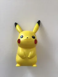 Figurine à friction Pikachu Pokemon Mc Donalds 2011 Ne fonctionne pas probablement pile à changer Hauteur 9 cm