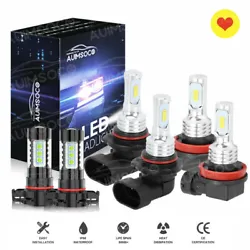 Plug Type:9005 + H11 + 5202 Hi-Lo Beam Headlight + Fog Light bulbs. Usage: headlight,high beam, low beam,fog light. LED...