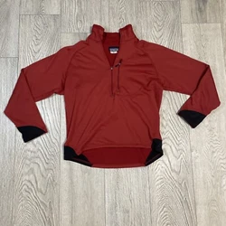 Vintage Patagonia R1 Jacket Mens M Red Quarter Zip Pullover Polartec USA. Condition is Pre-owned. Shipped with USPS...