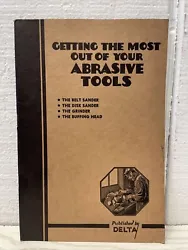 Getting The Most Out Of Your abrasive tools Delta Milwaukee Manual 1939See pictures for condition. If you need more...
