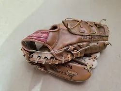 Glove shows a decent amount of wear, but still in overall good working shape. Pictures are of the exact item you will...