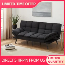 Futon Care: Spot clean with a wet cloth or professional fabric cleaner. Fill: 100% polyurethane foam. Pull Out Bed....