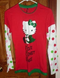 CUTE POLKA DOT SLEEVES. SEE PHOTOS.