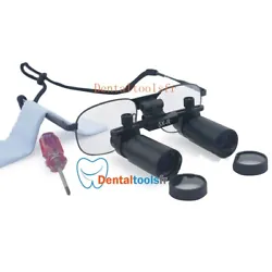 Ymarda 5.0X Lunettes Loupe binoculaire chirurgicale chirurgie dentaire médical. Lampe chirurgicale dentaire. Loupe...