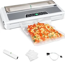 Touchscreen and Multi-Function: This sleek automatic vacuum sealing system fits every kitchen countertop. ( 43.2cm X...