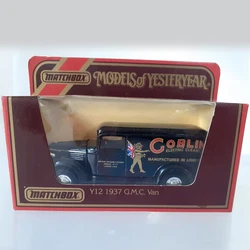 MATCHBOX Y12 1937 GMC VAN - GOBLIN CLEANERS • 1:45 • EN BOITE.