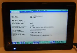 Acer Iconia W500P-BZ841 Tablet - AS IS. Acer Iconia Tab W500P-BZ841. SSD card is NOT included. SSD: Not included....
