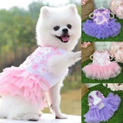 1pc pets dress. The weight is only for reference and is not quite accurate. Material: polyester blended. Due to...