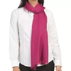 Color: Fuchsia. Wool Silk Blend Scarf. We will try and work out a resolution.
