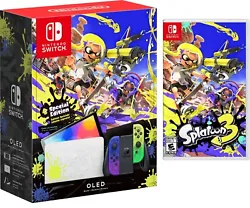 Ink it up with a new entry in the Splatoon series. Wired LAN port - Use the dock’s LAN port when playing in TV mode...